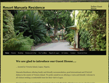 Tablet Screenshot of manuelaresidence.net